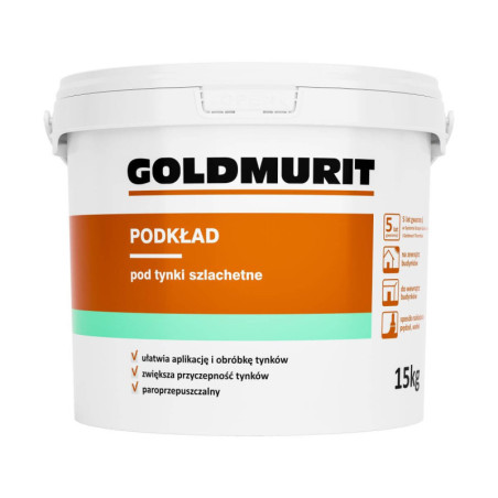Grunt Pod Tynki Szlachetne 15 kg Goldmurit