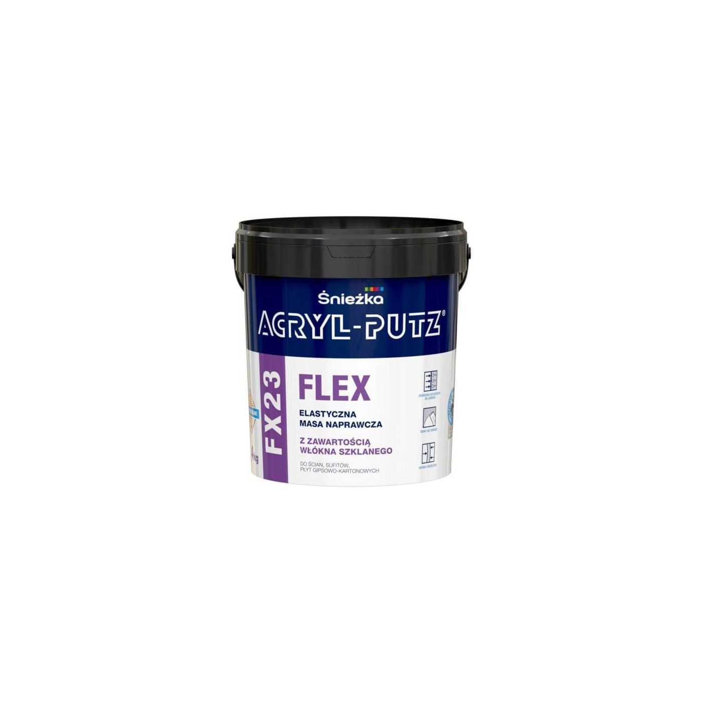 Masa Szpachlowa Acryl Putz Flex 1,4 kg Śnieżka Masa Szpachlowa Acryl Putz Flex 1,4 kg Śnieżka