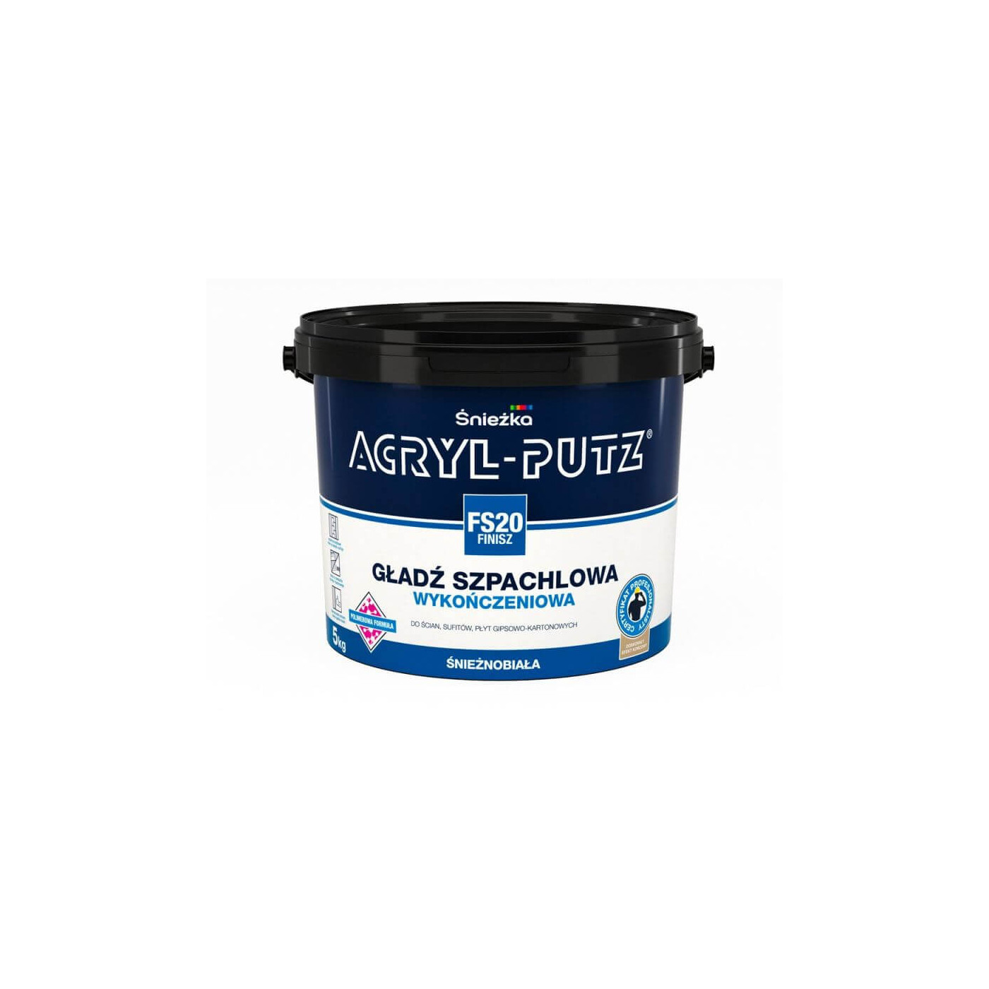 Masa Szpachlowa Acryl Putz Finisz 5 kg Śnieżka Masa Szpachlowa Acryl Putz Finisz 5 kg Śnieżka
