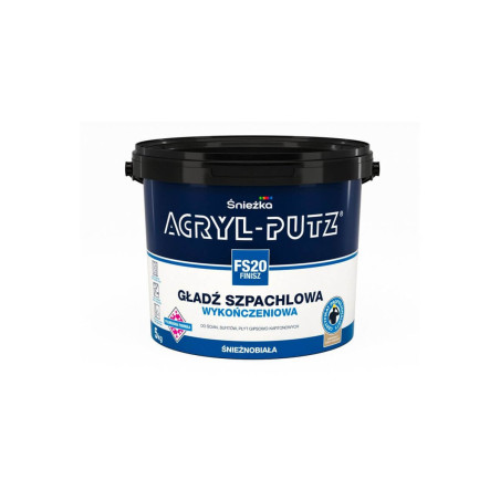 Masa Szpachlowa Acryl Putz Finisz 5 kg Śnieżka