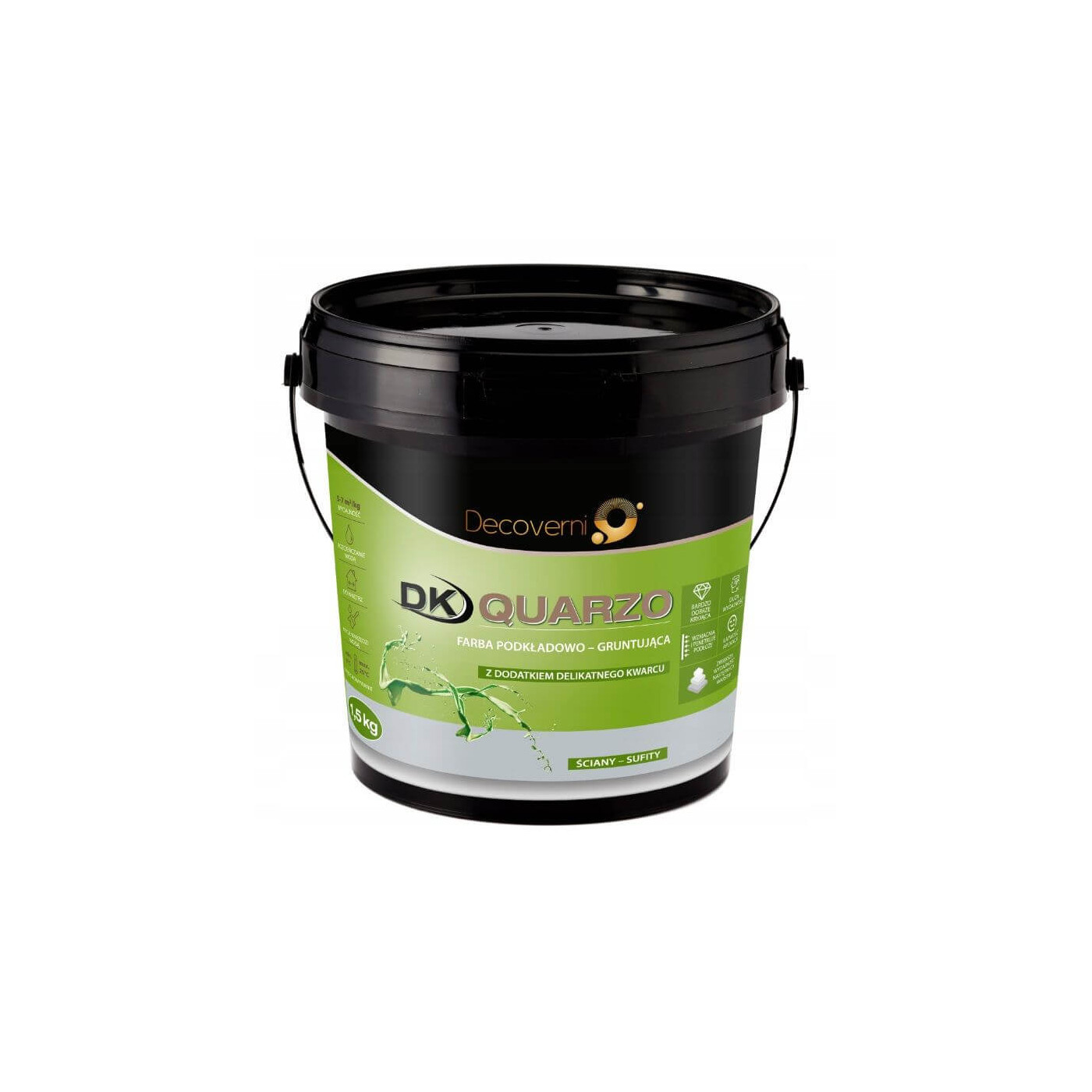 Farba Gruntująca Quarzo Baza 1,5 kg Decoverni Farba Gruntująca Quarzo Baza 1,5 kg Decoverni
