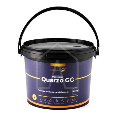 Farba Gruntująca Z Piaskiem Quarzo GG 4,5 kg Decoverni
