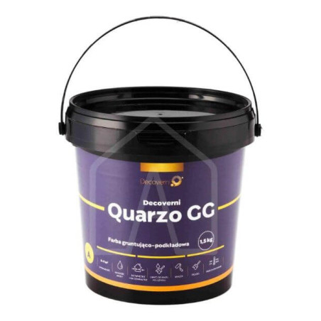 Farba Gruntująca Z Piaskiem Quarzo GG 1,5 kg Decoverni