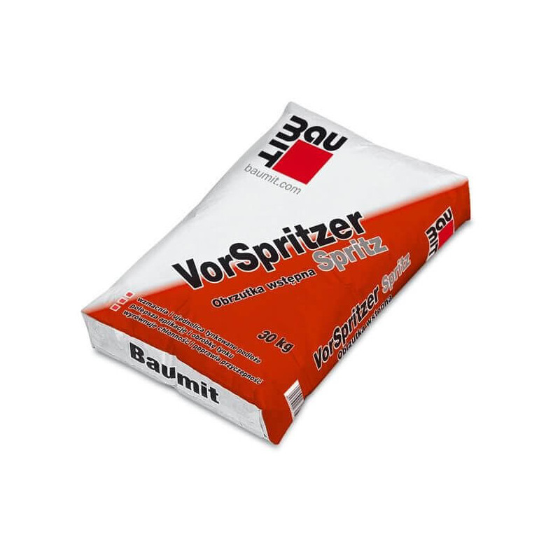 Obrzutka Wstępna Cementowa Vorspritzer 2 mm 30 kg Baumit Obrzutka Wstępna Cementowa Vorspritzer 2 mm 30 kg Baumit