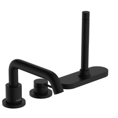 Bateria Wannowa Tecturis S Czarny Mat 73447670 Hansgrohe