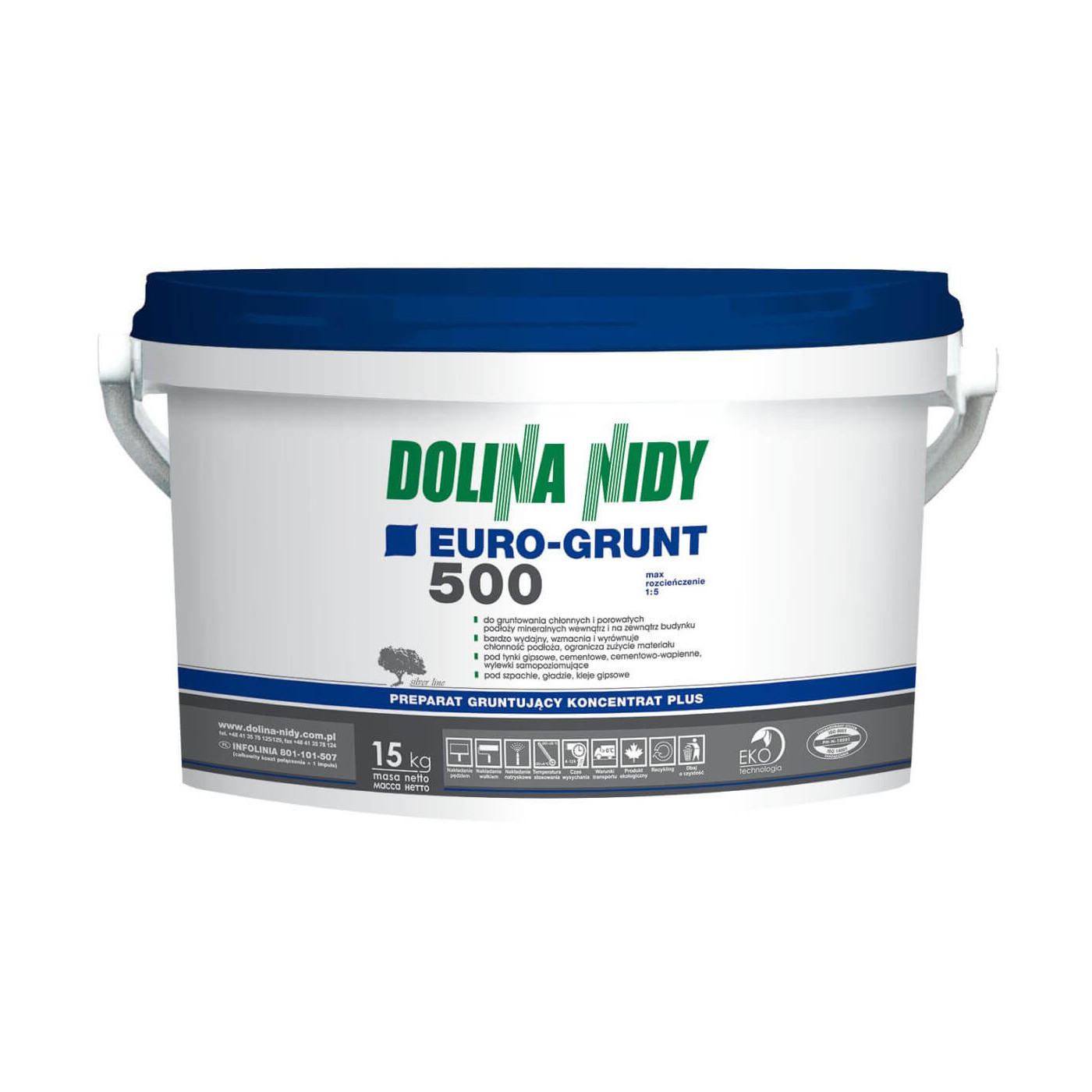 Euro Grunt 500 Żółty 15 kg Dolnia Nidy Euro Grunt 500 Żółty 15 kg Dolnia Nidy