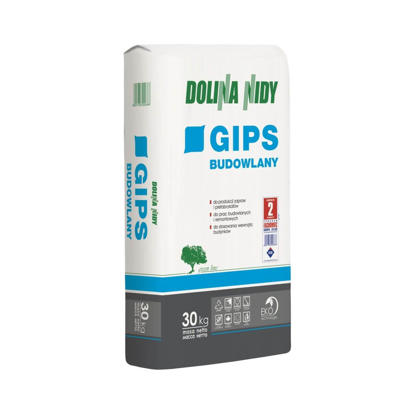 Gips Budowlany 30 kg Dolina Nidy Gips Budowlany 30 kg Dolina Nidy