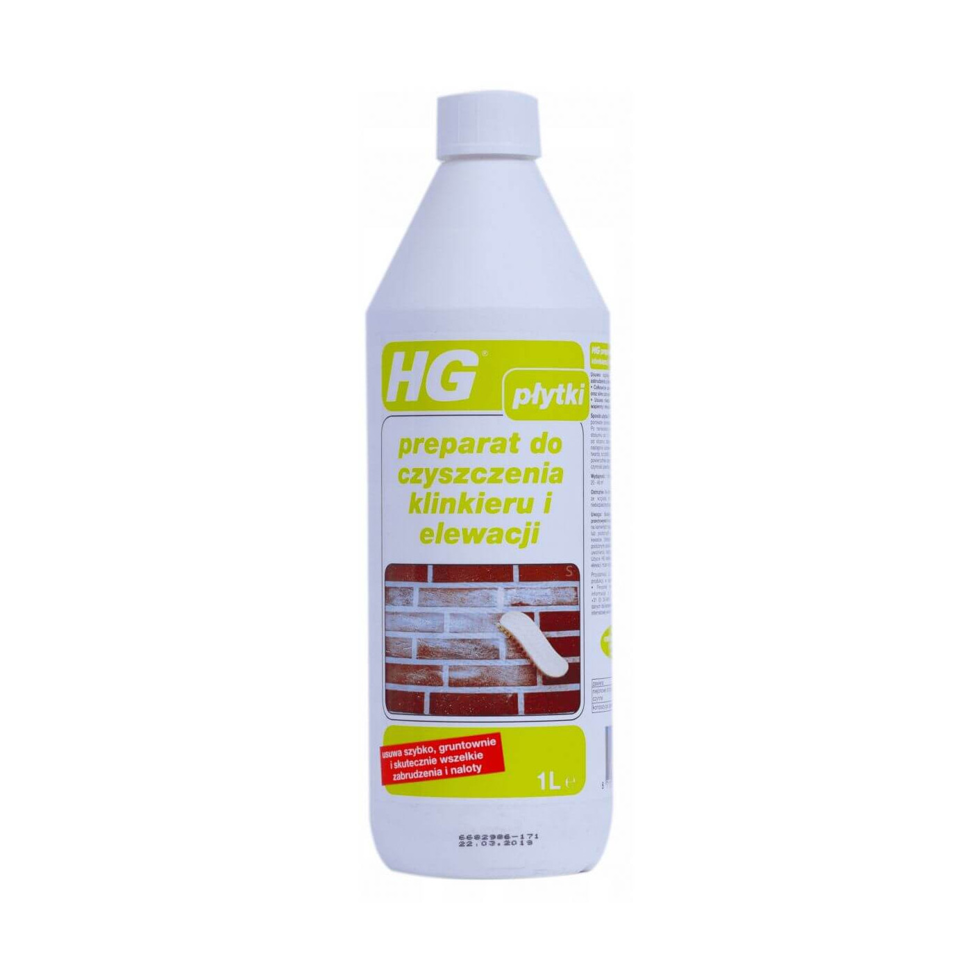 Preparat Do Czyszczenia Klinkieru I Elewacji 1L HG Preparat Do Czyszczenia Klinkieru I Elewacji 1L HG