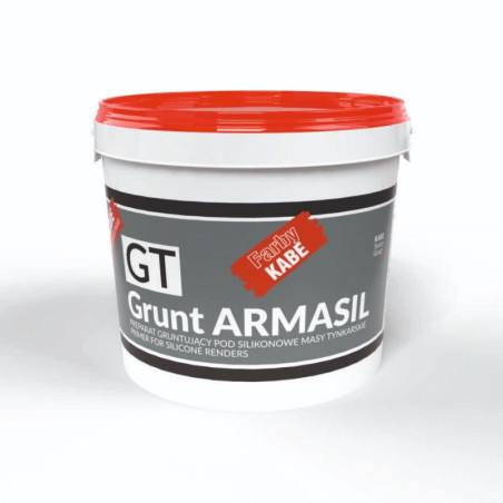 Preparat Gruntujący Pod Silikonowe Masy Tynkarskie Armasil GT 5L Kabe