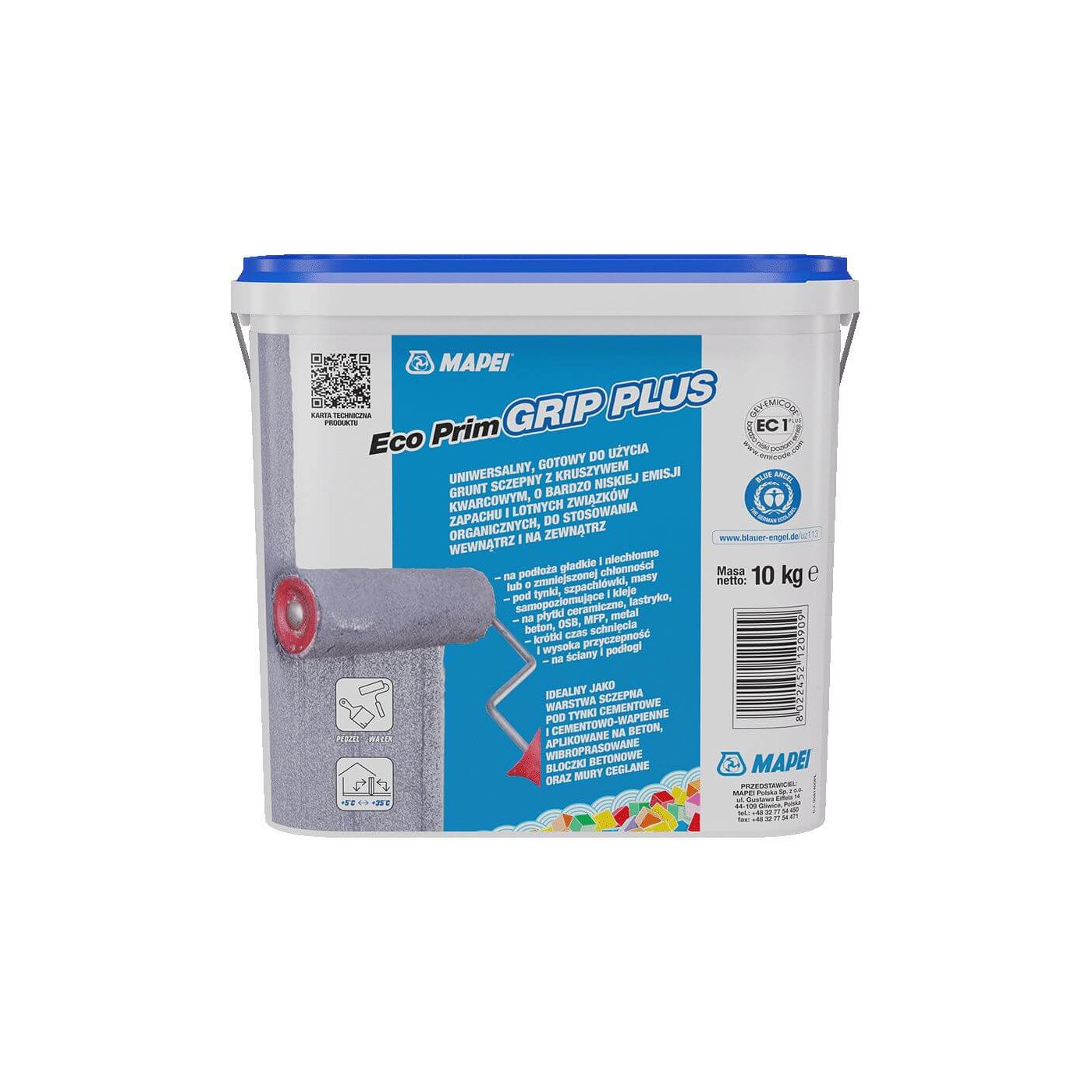 Grunt Specjalny Eco Prim Grip Plus 10 kg Mapei Grunt Specjalny Eco Prim Grip Plus 10 kg Mapei