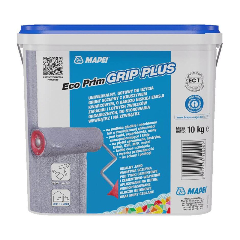 Grunt Specjalny Eco Prim Grip Plus 10 kg Mapei Grunt Specjalny Eco Prim Grip Plus 10 kg Mapei