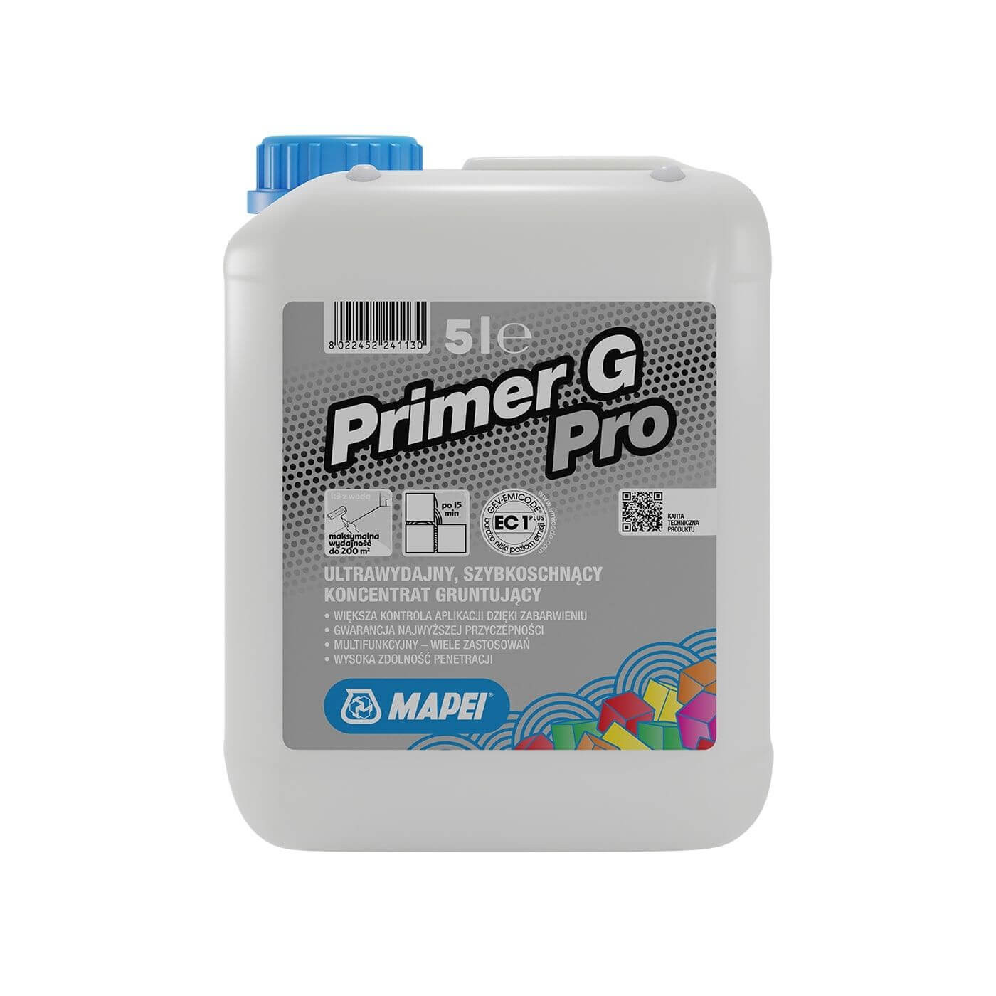 Środek Gruntujący Primer G Pro 5 kg Mapei Środek Gruntujący Primer G Pro 5 kg Mapei