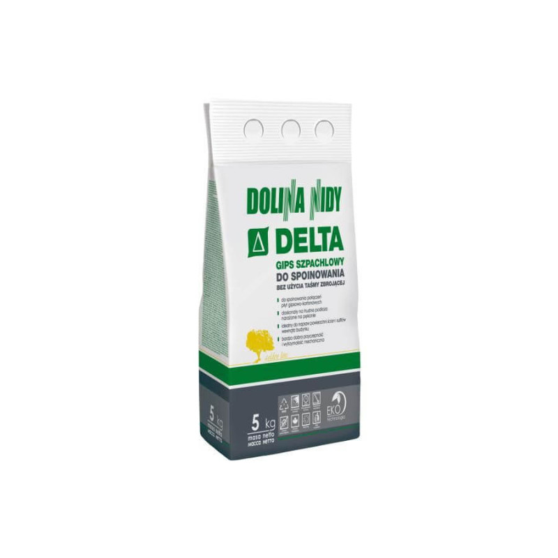 Gips Szpachlowy Delta Do Spoinowania 5Kg Dolina Nidy Gips Szpachlowy Delta Do Spoinowania 5Kg Dolina Nidy