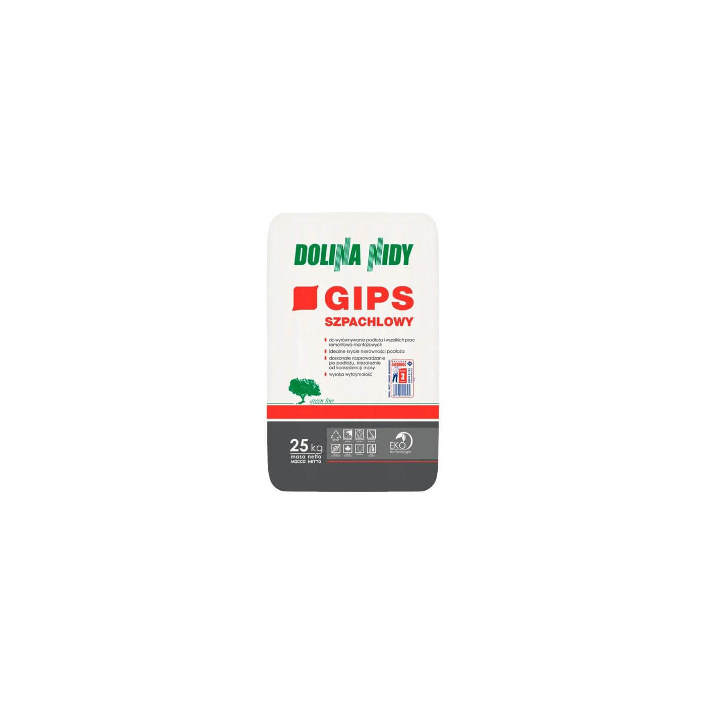 Gips Szpachlowy 25Kg Dolina Nidy Gips Szpachlowy 25Kg Dolina Nidy
