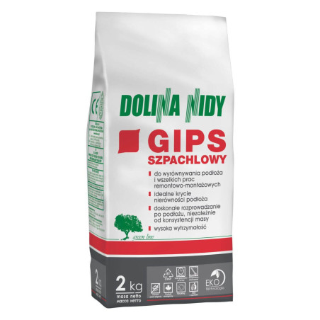 Gips Szpachlowy 2Kg Dolina Nidy
