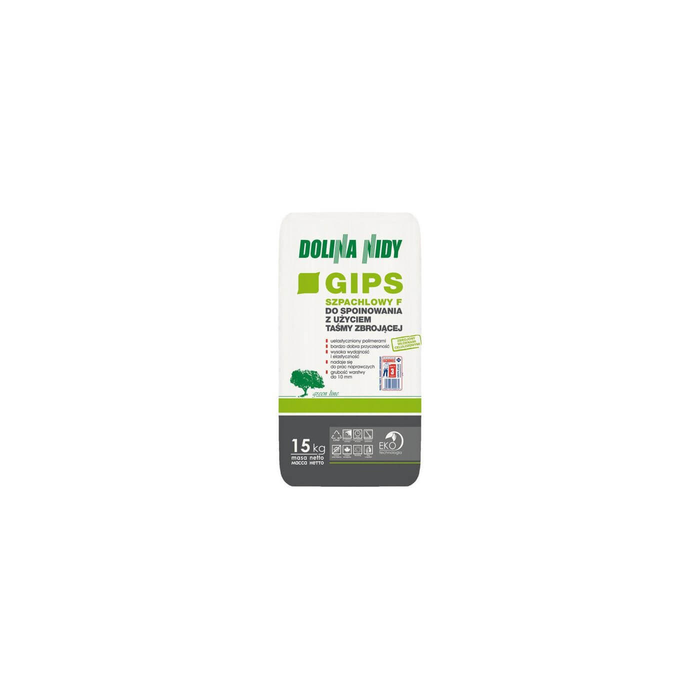 Gips Szpachlowy F 15Kg Dolina Nidy Gips Szpachlowy F 15Kg Dolina Nidy