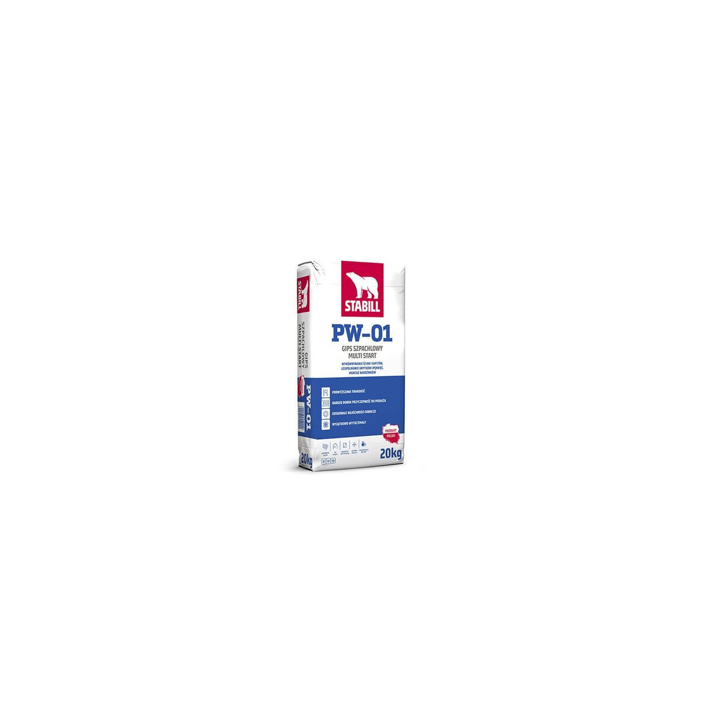Gips Szpachlowy Multi Start Pw-01 20Kg Stabill Gips Szpachlowy Multi Start Pw-01 20Kg Stabill