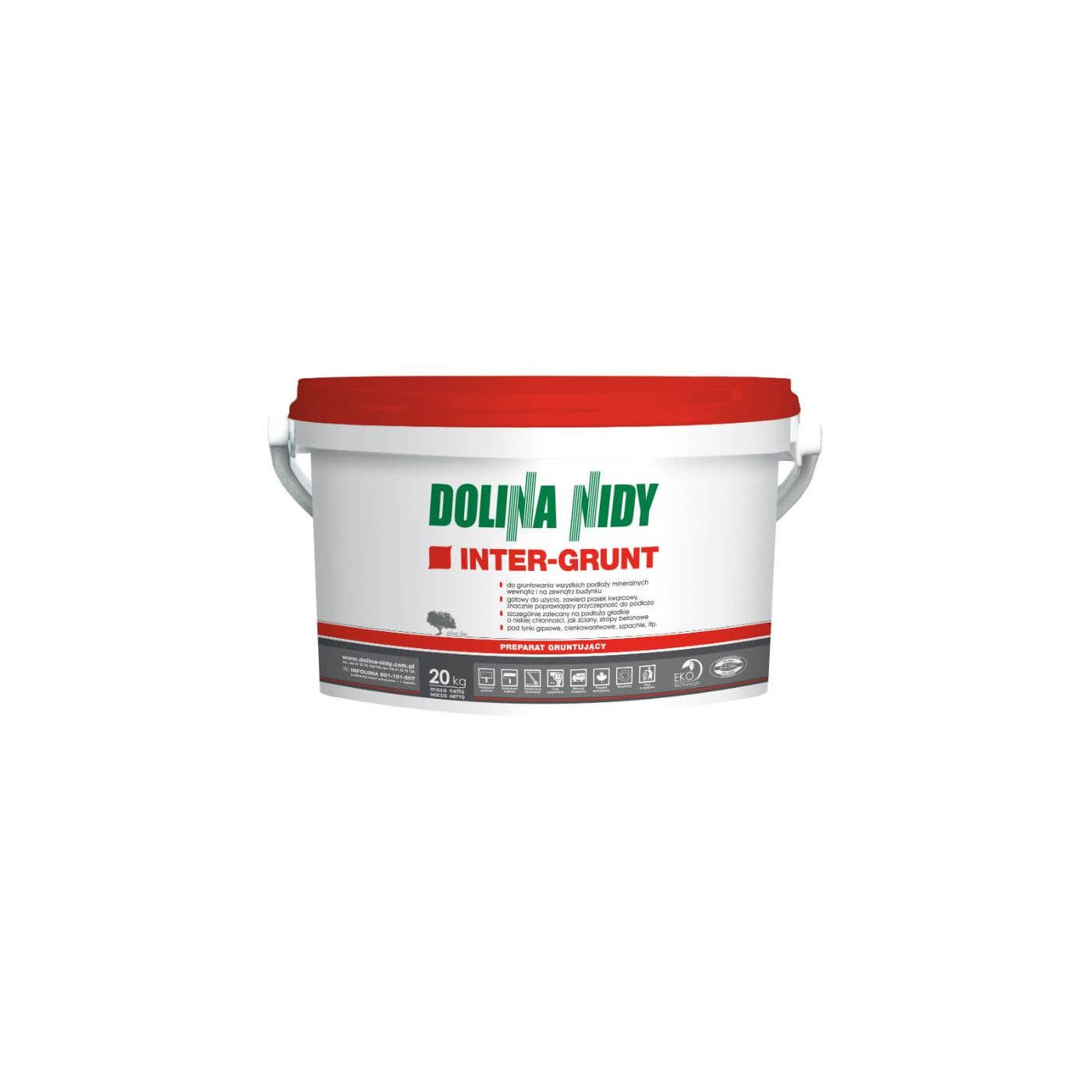 Preparat Gruntujący Inter Grunt 20Kg Dolina Nidy Preparat Gruntujący Inter Grunt 20Kg Dolina Nidy