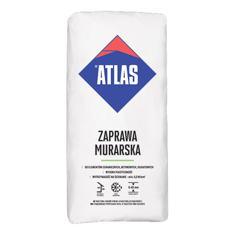 Zaprawa Murarska 25Kg Atlas Zaprawa Murarska 25Kg Atlas