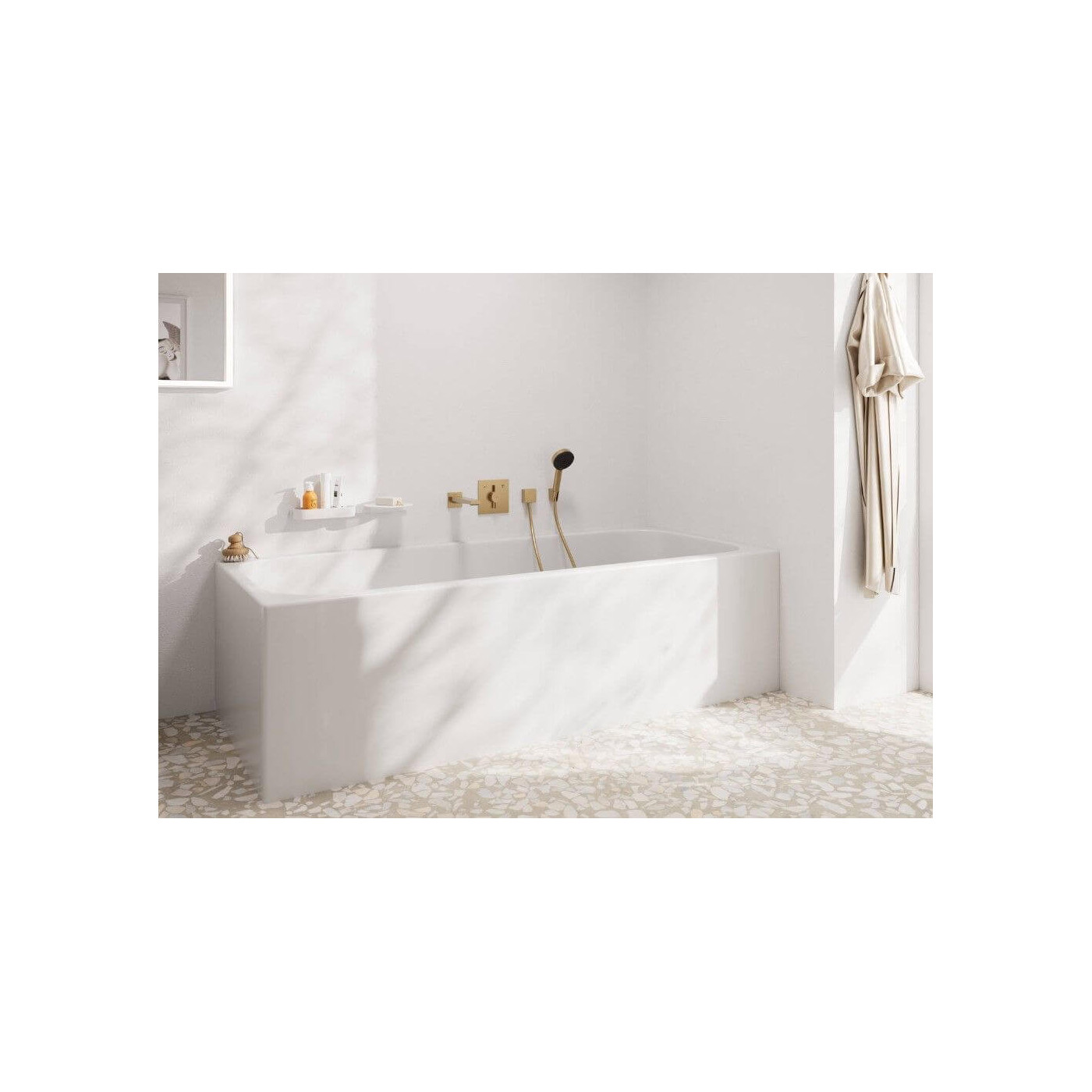 Wylewka Wannowa Tecturis E Brąz Szczotkowany 73410140 Hansgrohe Wylewka Wannowa Tecturis E Brąz Szczotkowany 73410140 Hansgrohe