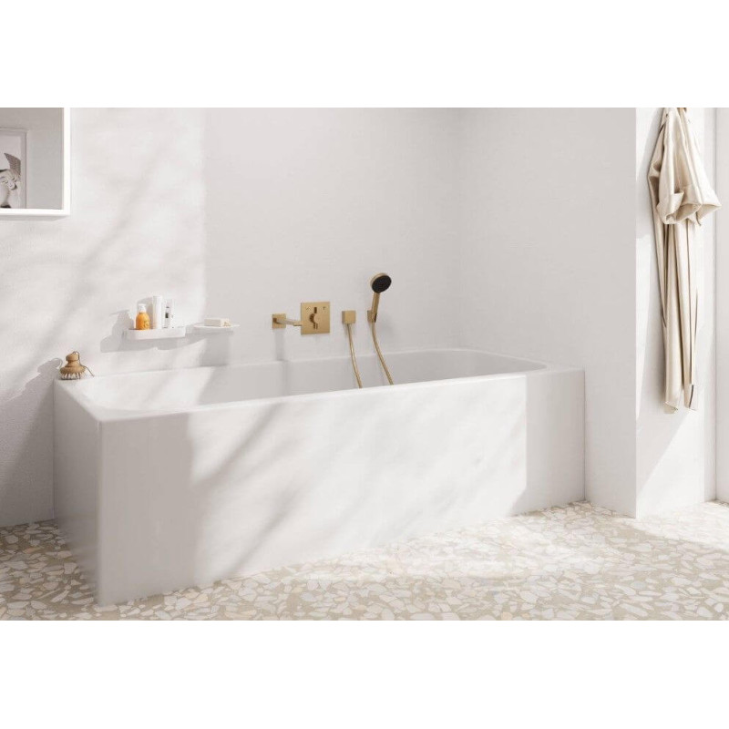 Wylewka Wannowa Tecturis E Brąz Szczotkowany 73410140 Hansgrohe Wylewka Wannowa Tecturis E Brąz Szczotkowany 73410140 Hansgrohe