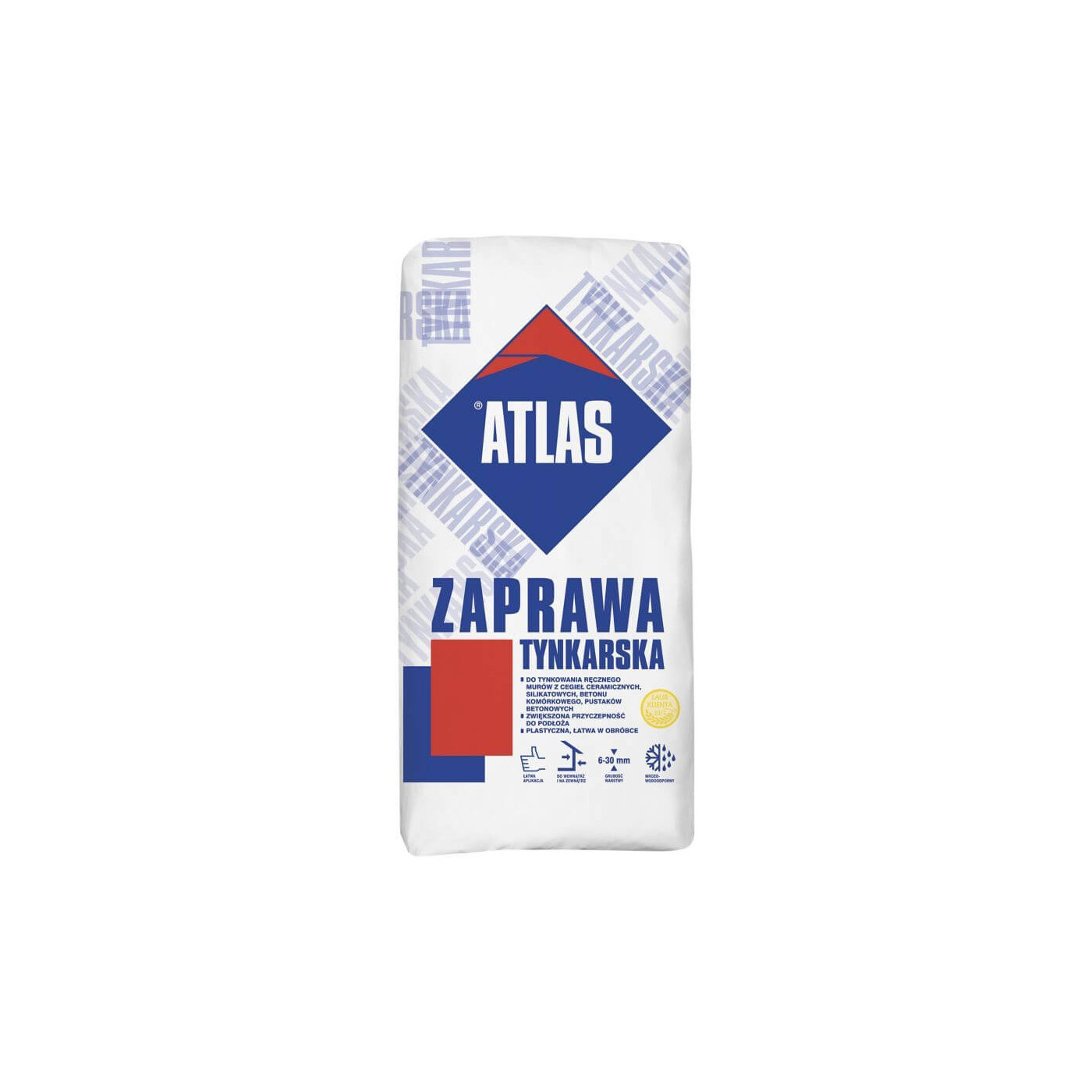 Zaprawa Tynkarska 25Kg Atlas Zaprawa Tynkarska 25Kg Atlas