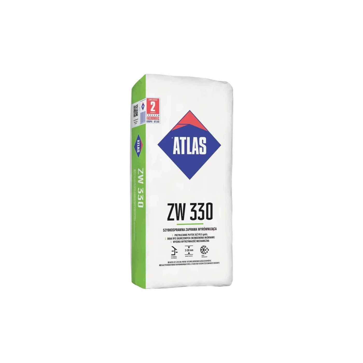 Zaprawa Wyrównująca Zw 330 25Kg Atlas Zaprawa Wyrównująca Zw 330 25Kg Atlas