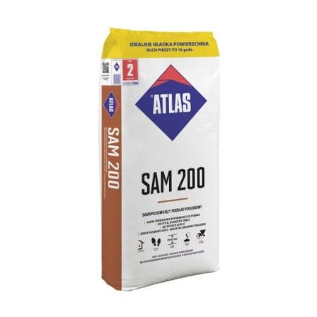 Samopoziomujący Podkład Podłogowy SAM 200 25 kg Atlas