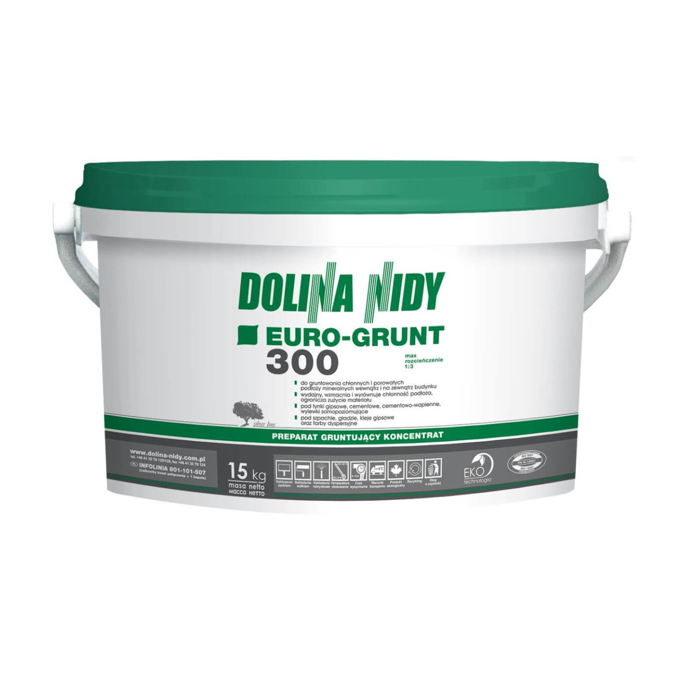 Grunt Euro 15 Kg Zielony Dolina Nidy Grunt Euro 15 Kg Zielony Dolina Nidy