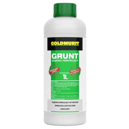 Grunt Głęboko Penetrujący 12 Technologia Polimerowa 1l Goldmurit
