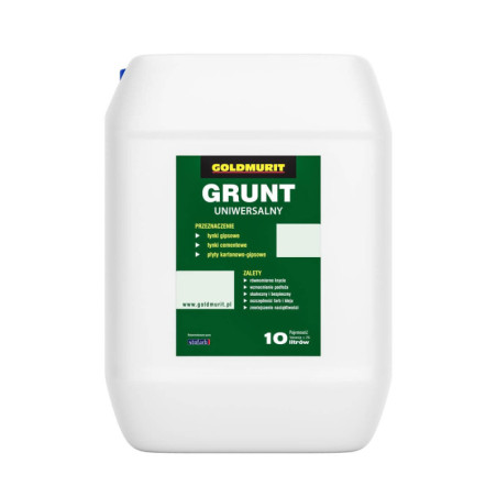 Grunt Uniwersalny Do Podłoży 10l Goldmurit