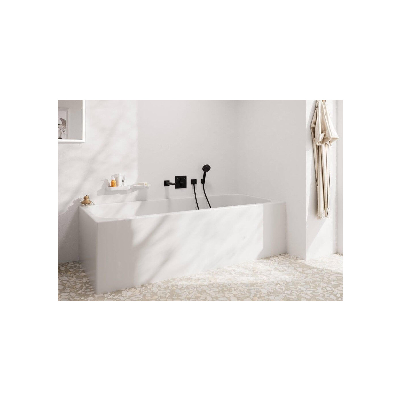 Wylewka Wannowa Tecturis E Czarny Mat 73410670 Hansgrohe Wylewka Wannowa Tecturis E Czarny Mat 73410670 Hansgrohe