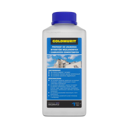Super Czyścik - Usuwacz Zabrudzeń Cementowych 1l Goldmurit