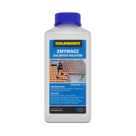 Zmywacz Zielonych Nalotów Koncentrat 1:15 1l Goldmurit