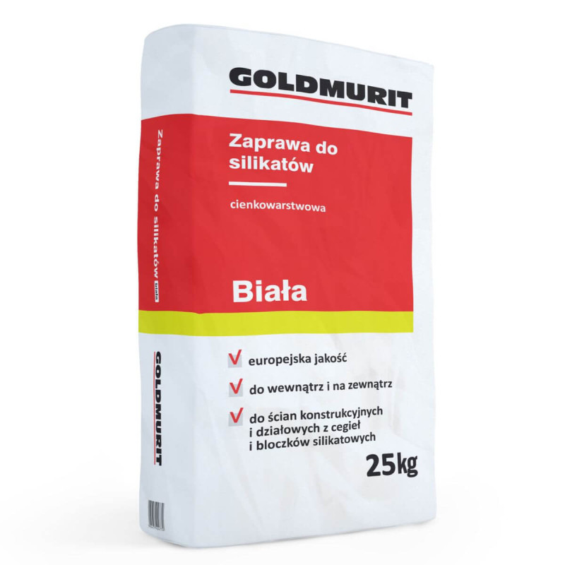 Zaprawa do Silikatów Biała Goldmurit Zaprawa do Silikatów Biała Goldmurit