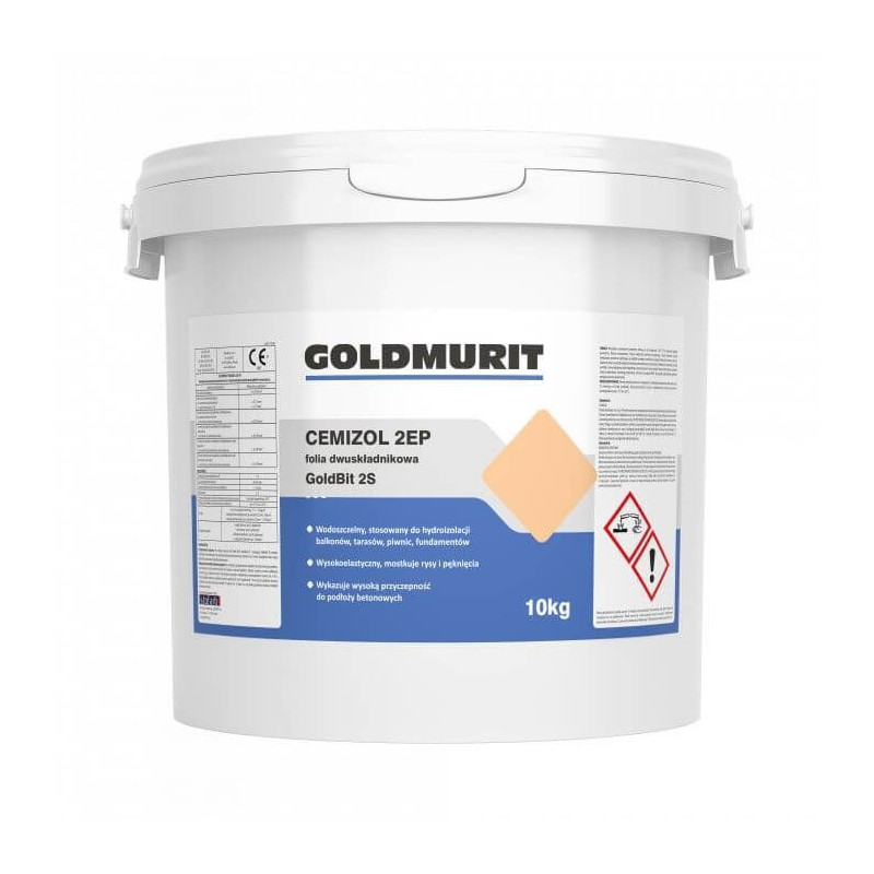 Folia Dwuskładnikowa Cemizol 2EP Goldbit 2S 10,0kg Goldmurit Folia Dwuskładnikowa Cemizol 2EP Goldbit 2S 10,0kg Goldmurit