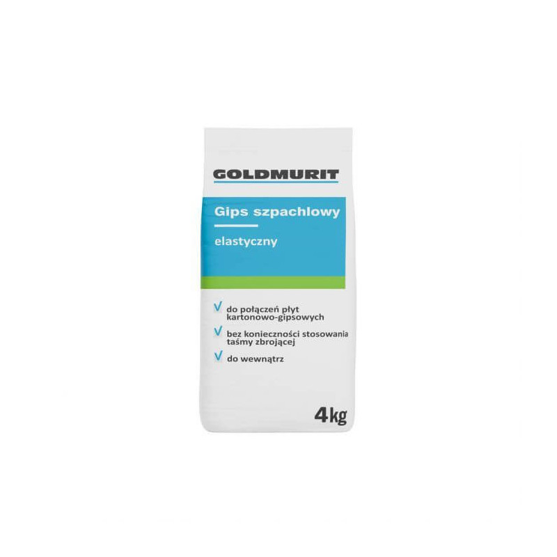 Gips Szpachlowy Elastyczny 4kg Goldmurit Gips Szpachlowy Elastyczny 4kg Goldmurit