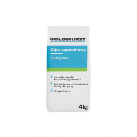 Gips Szpachlowy Elastyczny 4kg Goldmurit
