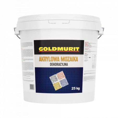 Masa Akrylowa Do Mozaiki Dekoracyjnej 25kg Goldmurit