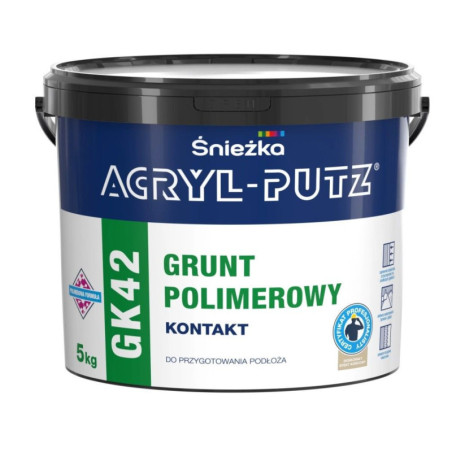 Grunt Polimerowy Acryl Purz GK42 5kg Śnieżka