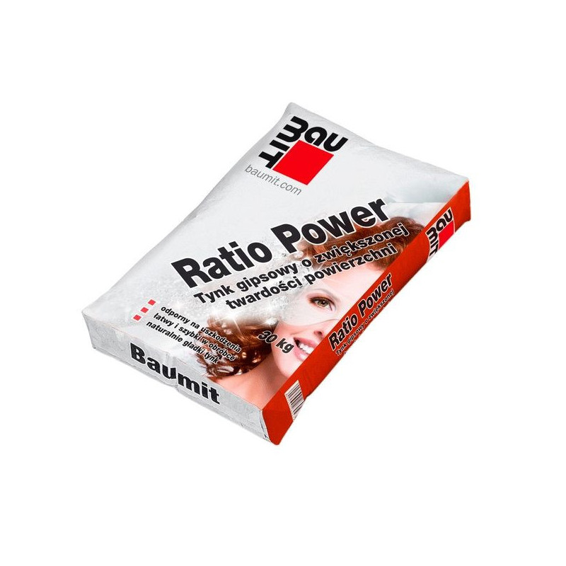 Tynk Gipsowy Ratio Power 30 kg Baumit Tynk Gipsowy Ratio Power 30 kg Baumit