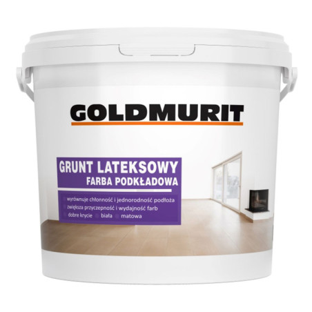 Grunt Lateksowy Farba Podkładowa 10L Goldmurit