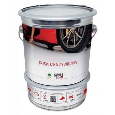 Posadzka Żywiczna LV RAL 7001 3.8 Kg Swiss Tech