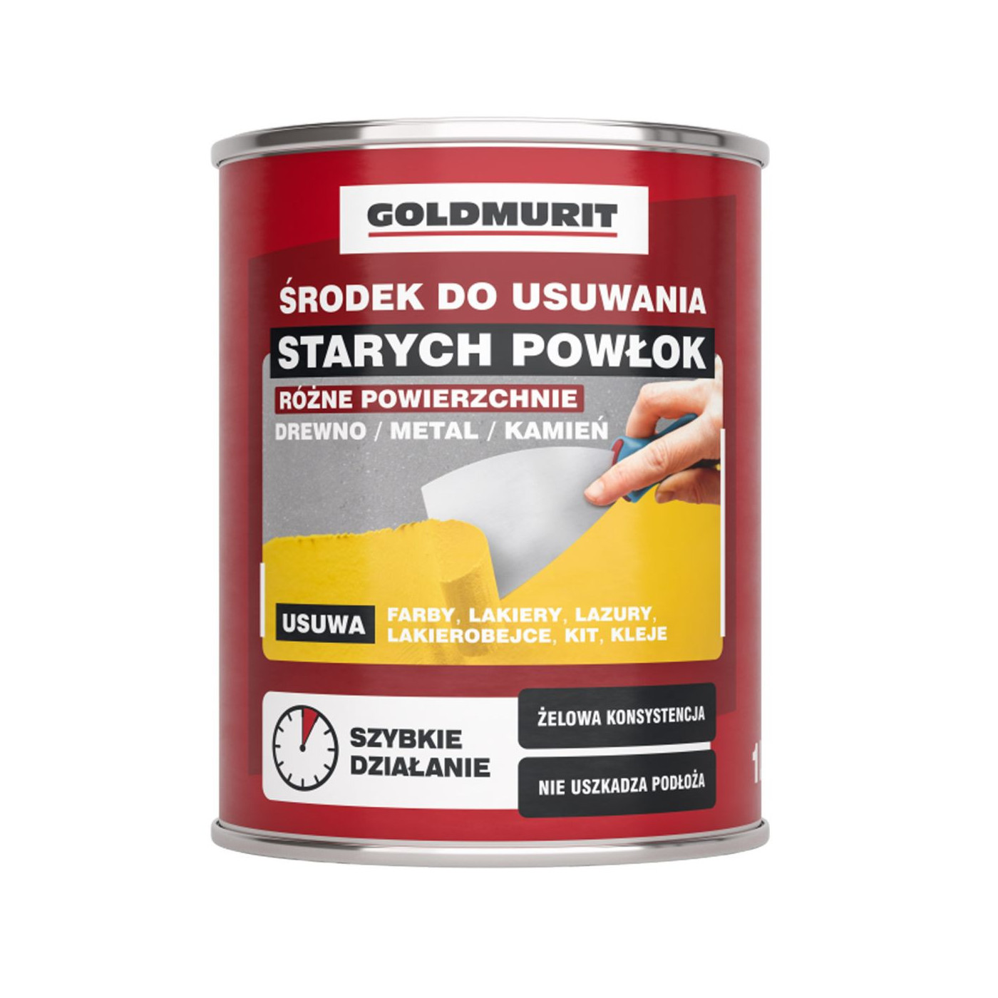 Środek do Usuwania Starych Powłok 1L Goldmurit Środek do Usuwania Starych Powłok 1L Goldmurit