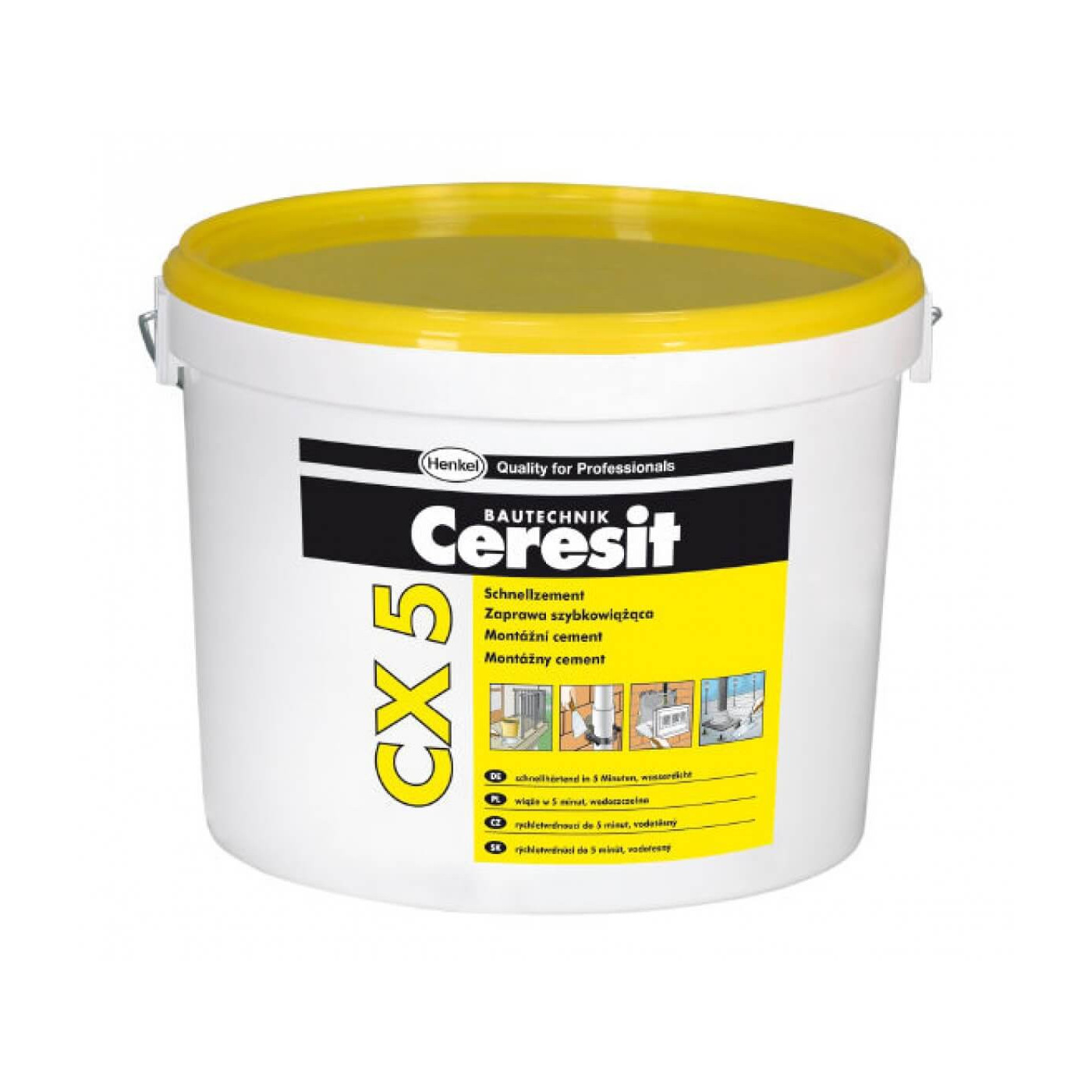 Zaprawa Szybkowiążąca CX 5 Wiaderko 5 kg Ceresit Zaprawa Szybkowiążąca CX 5 Wiaderko 5 kg Ceresit