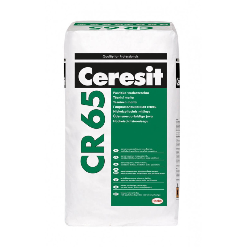 Zaprawa Uszczelniająca CR 65 25 kg Ceresit Zaprawa Uszczelniająca CR 65 25 kg Ceresit