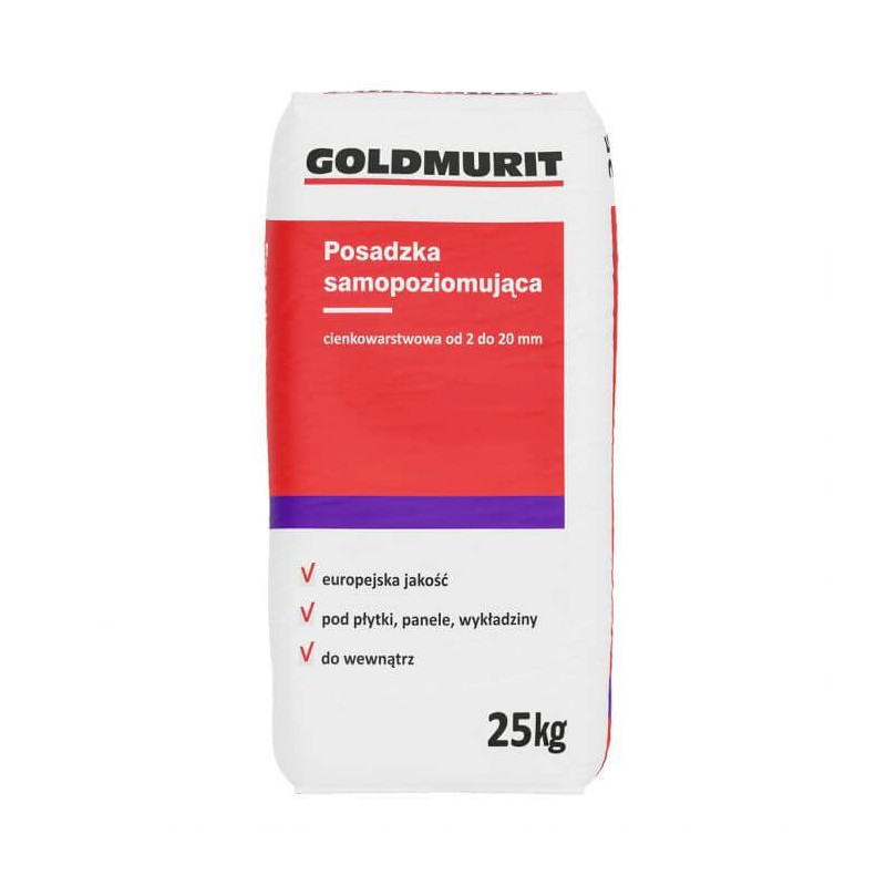 Posadzka Samopoziomująca 25kg Goldmurit Posadzka Samopoziomująca 25kg Goldmurit