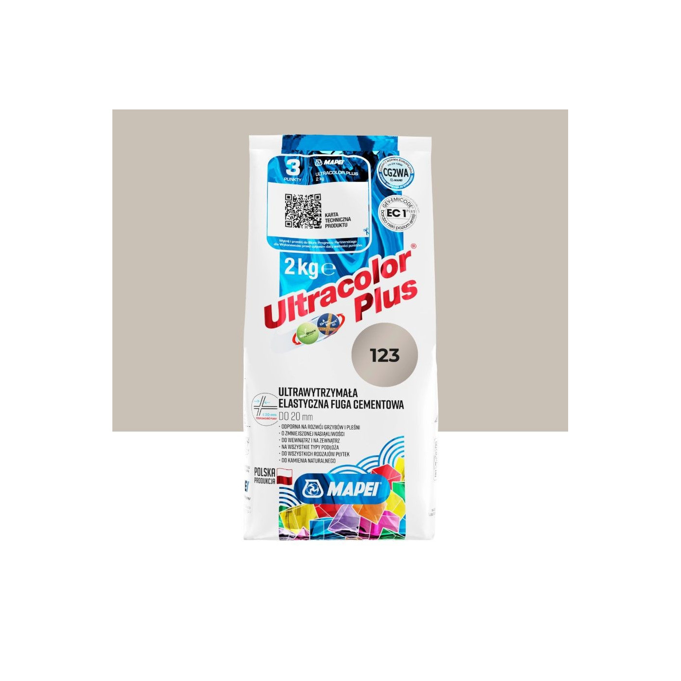 Fuga Ultracolor Plus Antyczny Biały 123 2 kg Mapei Fuga Ultracolor Plus Antyczny Biały 123 2 kg Mapei