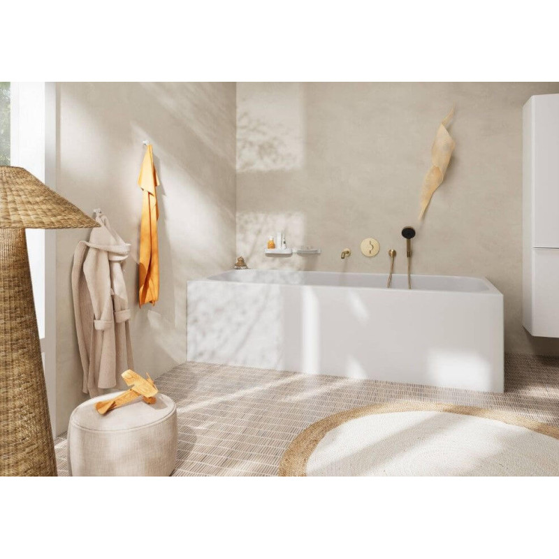 Wylewka Wannowa Tecturis S Brąz Szczotkowany 73411140 Hansgrohe Wylewka Wannowa Tecturis S Brąz Szczotkowany 73411140 Hansgrohe