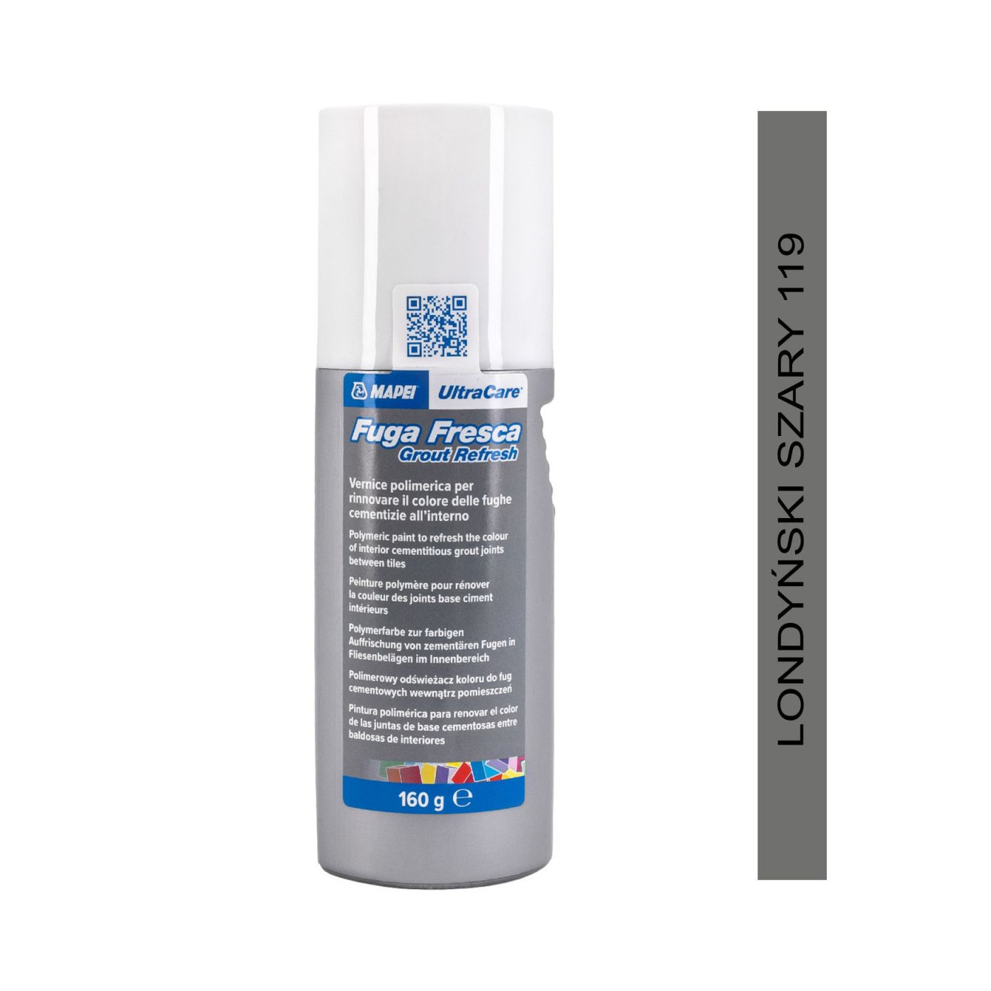 Fuga Fresca 119 Londyński Szary Farba Do Renowacji Fug Cementowych 160g Ultra Care Mapei Fuga Fresca 119 Londyński Szary Farba Do Renowacji Fug Cementowych 160g Ultra Care Mapei